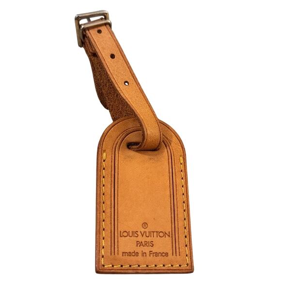 Authentic Louis Vuitton Luggage Tag - Picture 1 of 5